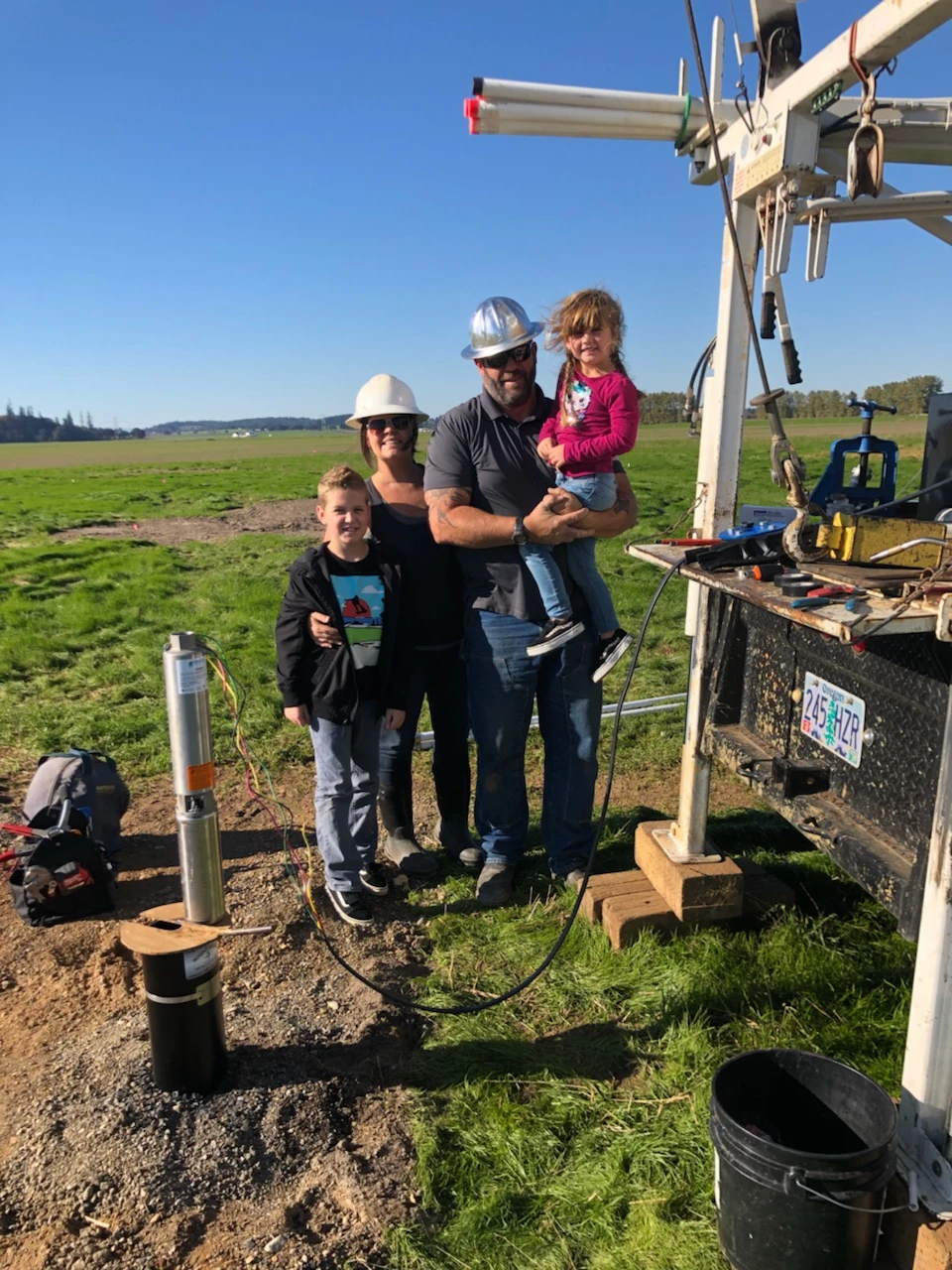 The Aqua Pro Pump Service team