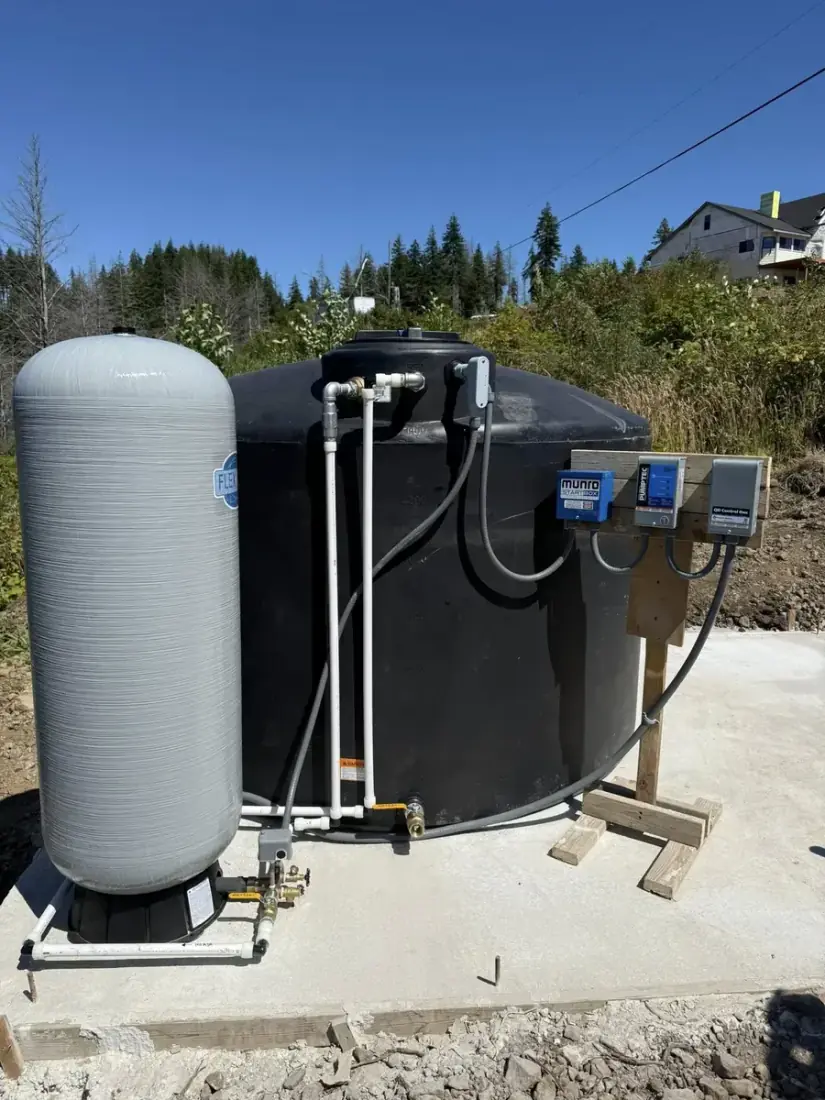 New well pump replacement at an Oregon home